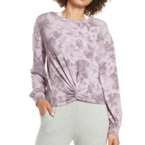 Zella Purple Tie Dye Top